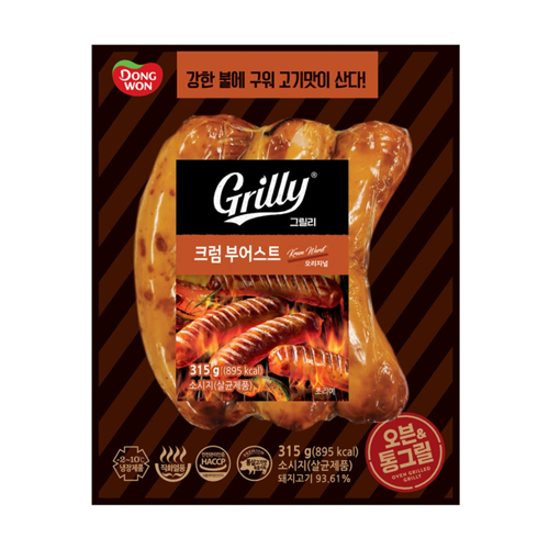 동원)그릴리크럼부어스트 315g